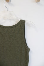 Old Navy Everywear Olive Green Tank Top | XS