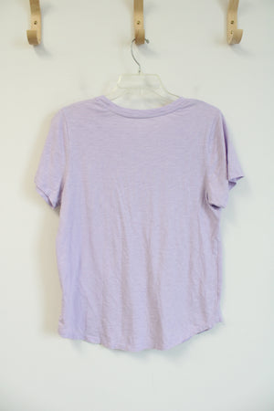 Old Navy Light Purple Cotton Top | M