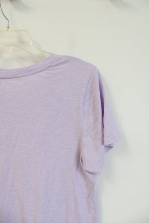 Old Navy Light Purple Cotton Top | M