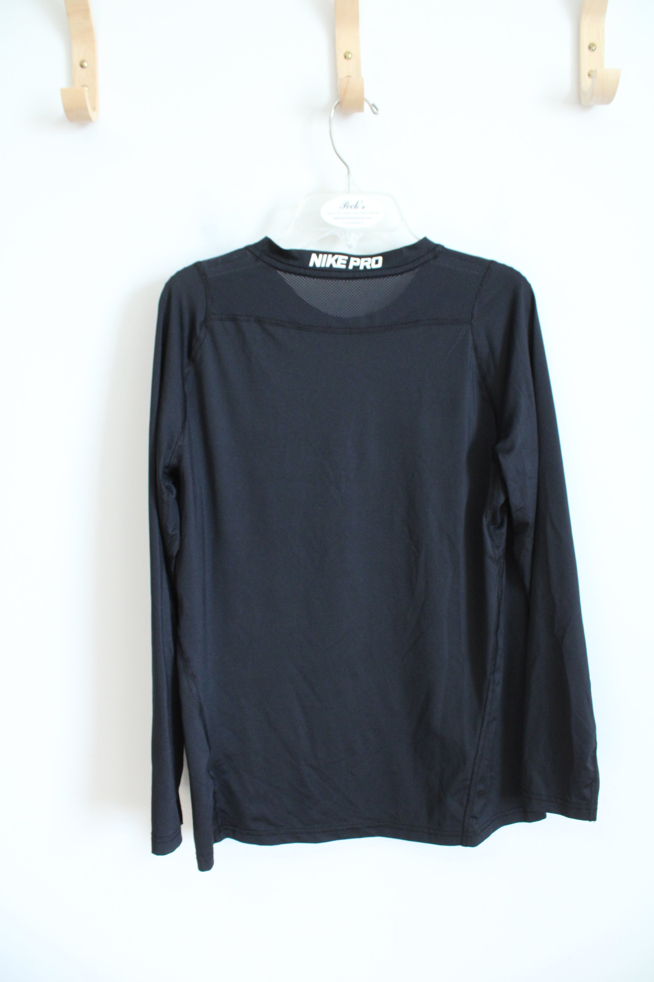 Nike Pro Black Long Sleeved Shirt | Youth XL (18/20)