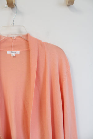 89th & Madison Soft Peach Cardigan | XL