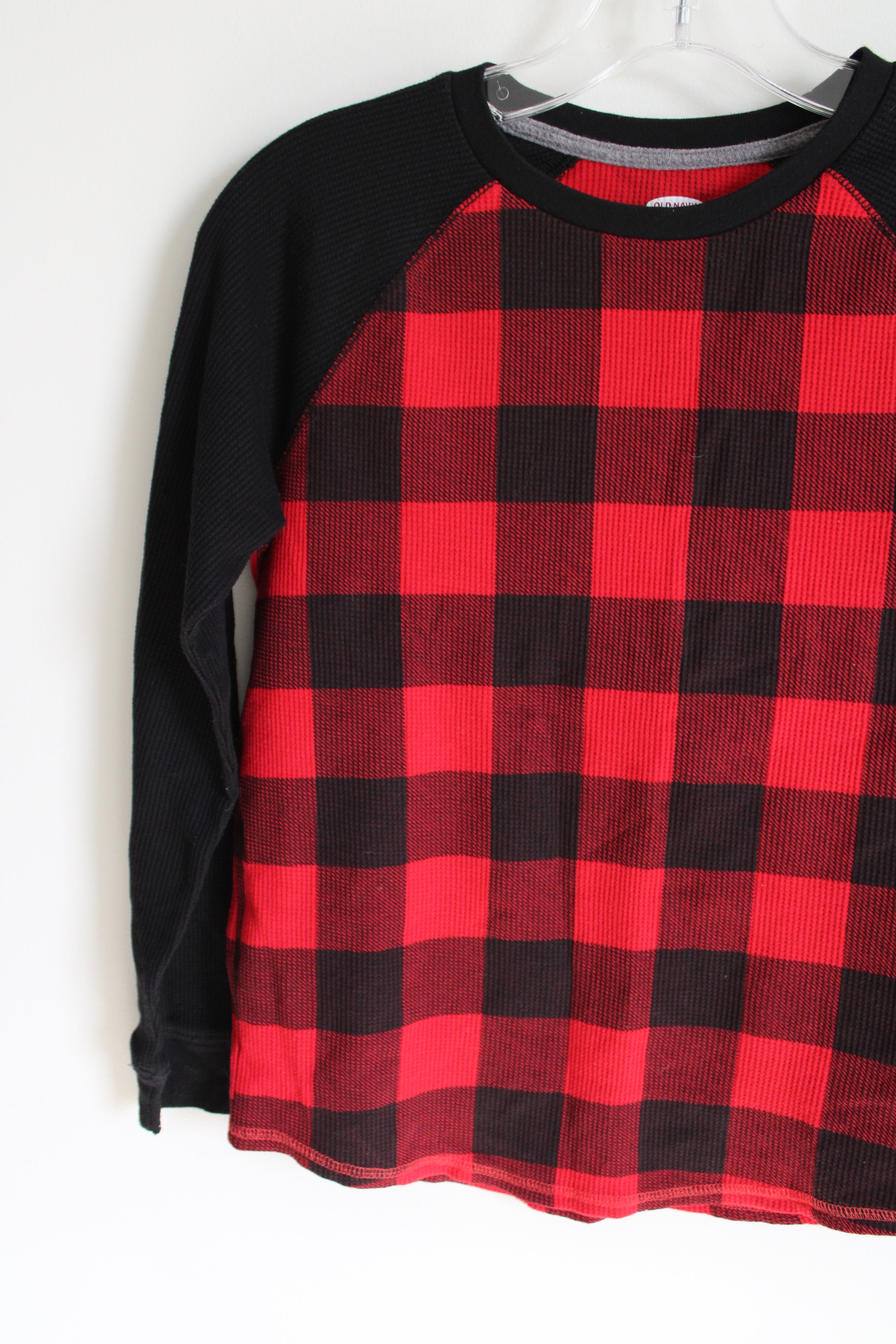 Old Navy Red Buffalo Plaid Long Sleeved Shirt | 10/12