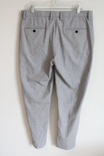 J.M. Haggar Slim Fit Light Gray Dress Pants | 36X30