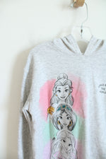 Jumping Beans Disney Princess "Girls Rule The World" Gray Hoodie | Youth 7