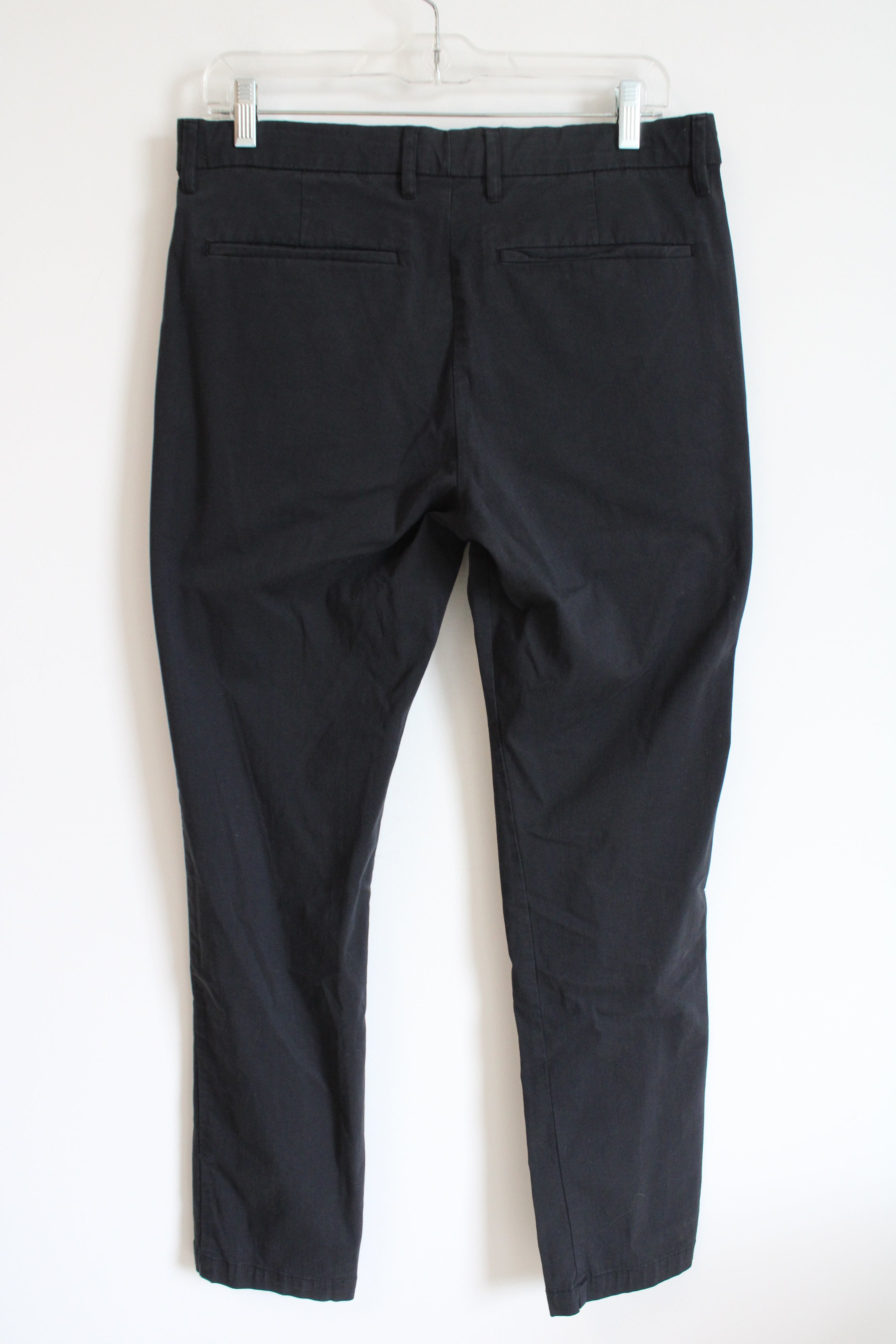 Goodfellow Hennepin Tech Slim Dark Navy Blue Chino Pants | 34X34