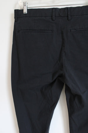 Goodfellow Hennepin Tech Slim Dark Navy Blue Chino Pants | 34X34