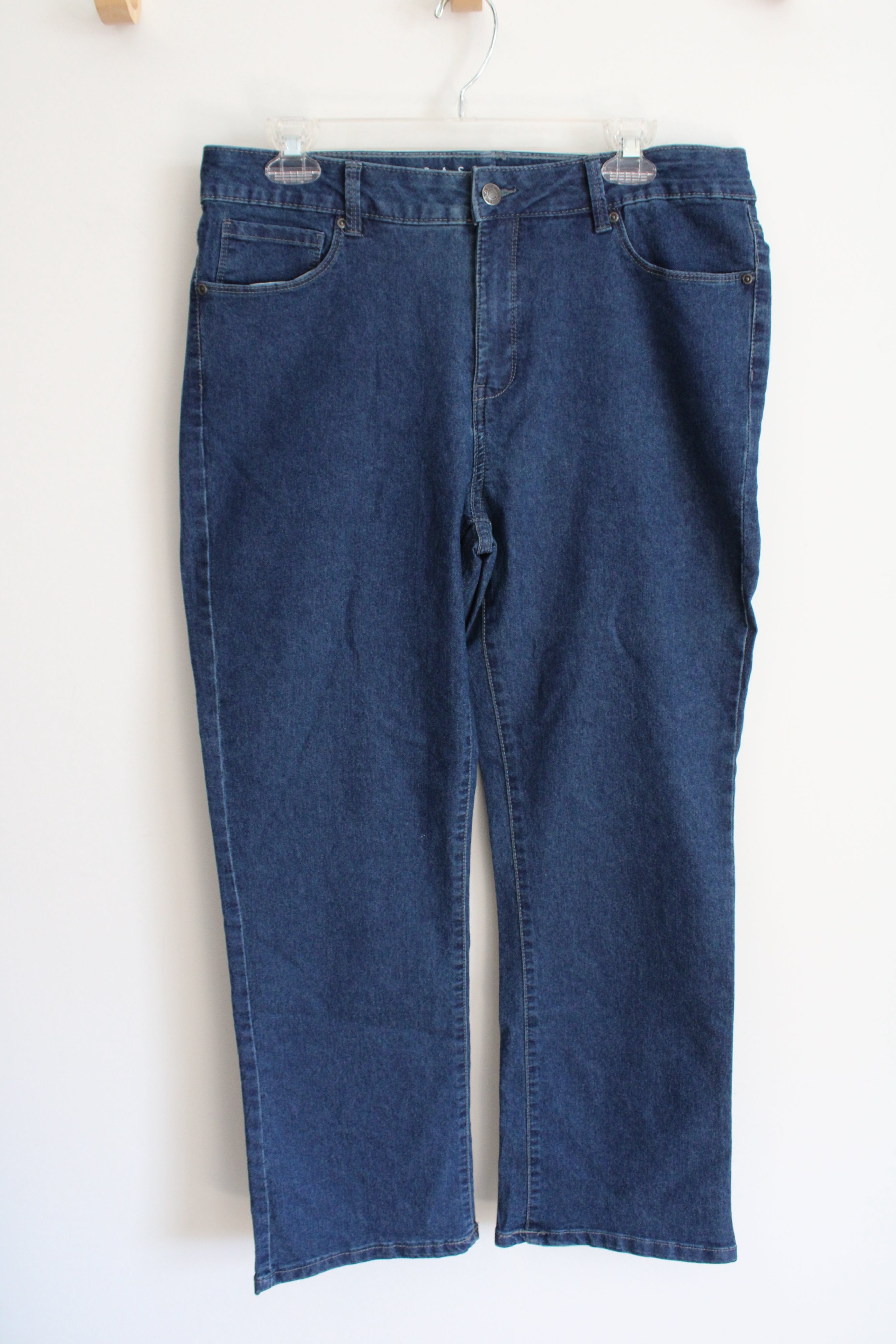 NEW Basic Editions Classic Bootcut Jeans | 12 Short