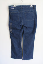 NEW Basic Editions Classic Bootcut Jeans | 12 Short