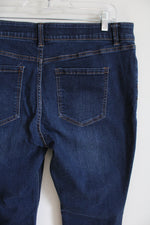 Liz Claiborne Sara Slim Leg Mid Rise Jeans | 16