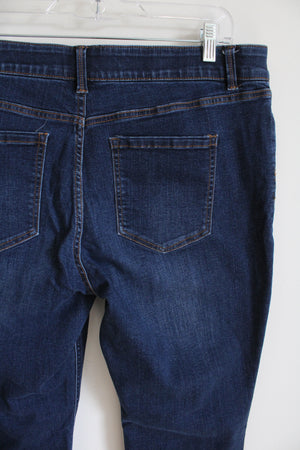 Liz Claiborne Sara Slim Leg Mid Rise Jeans | 16