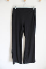 Old Navy Black Ribbed Wide Leg Pant | L