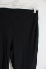 Old Navy Black Ribbed Wide Leg Pant | L