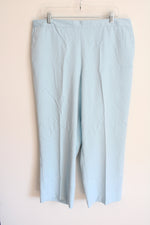 NEW Alfred Dunner Light Blue Pant | 18