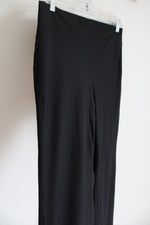 Old Navy Black Ribbed Wide Leg Pant | L