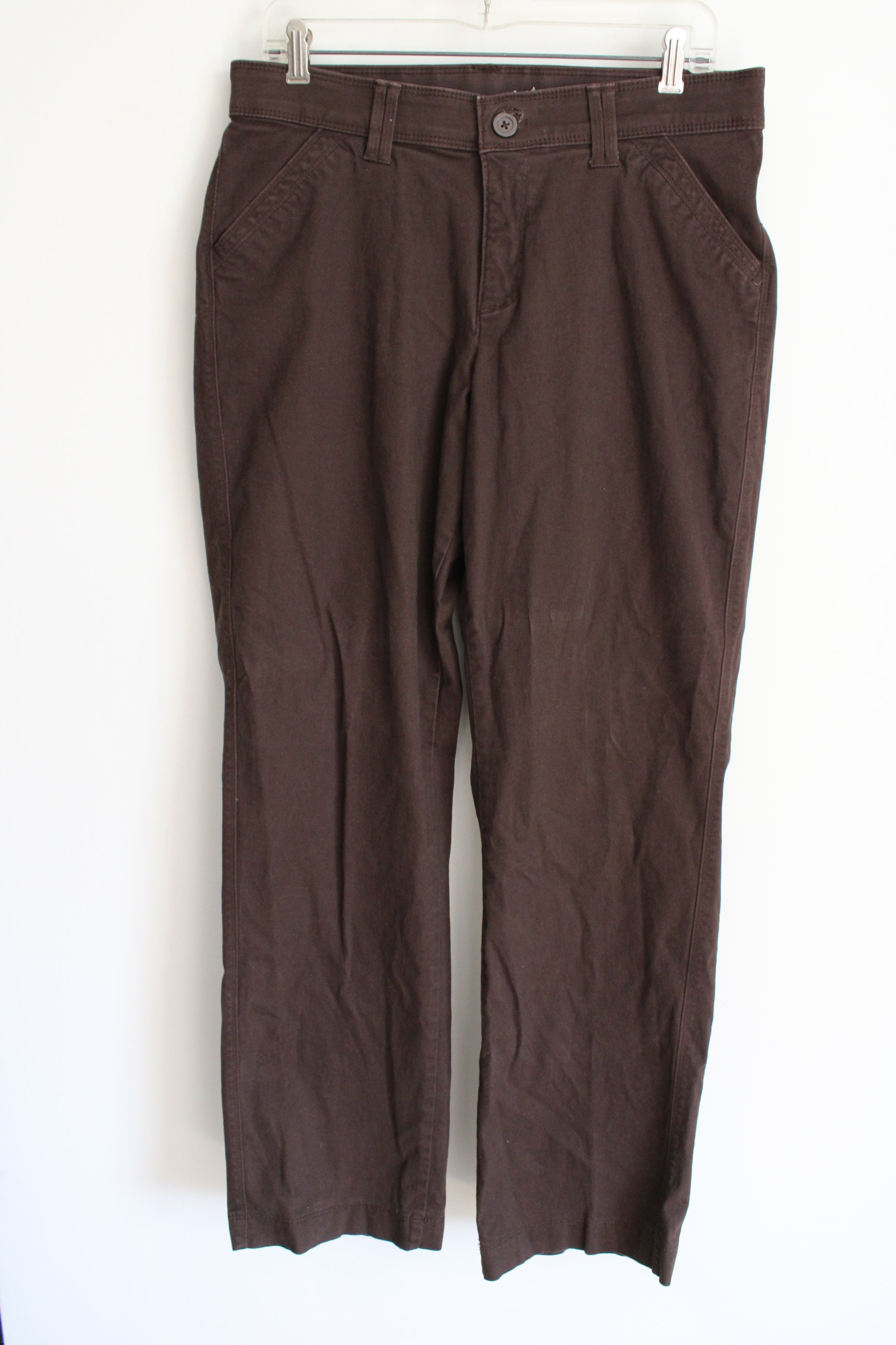 Lee Sinfully Soft Brown Straight Leg Jeans | 12