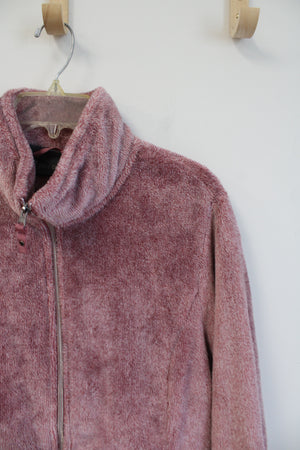 Free Country Fuzzy Mauve Pink Jacket | XL