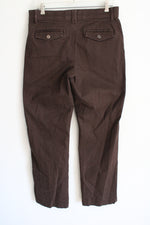 Lee Sinfully Soft Brown Straight Leg Jeans | 12