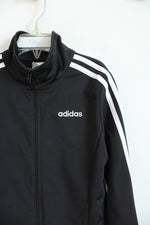 Adidas Black & White Track Jacket | Youth M (10/12)