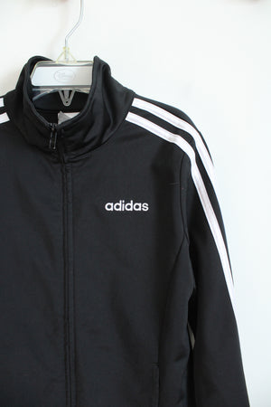 Adidas Black & White Track Jacket | Youth M (10/12)