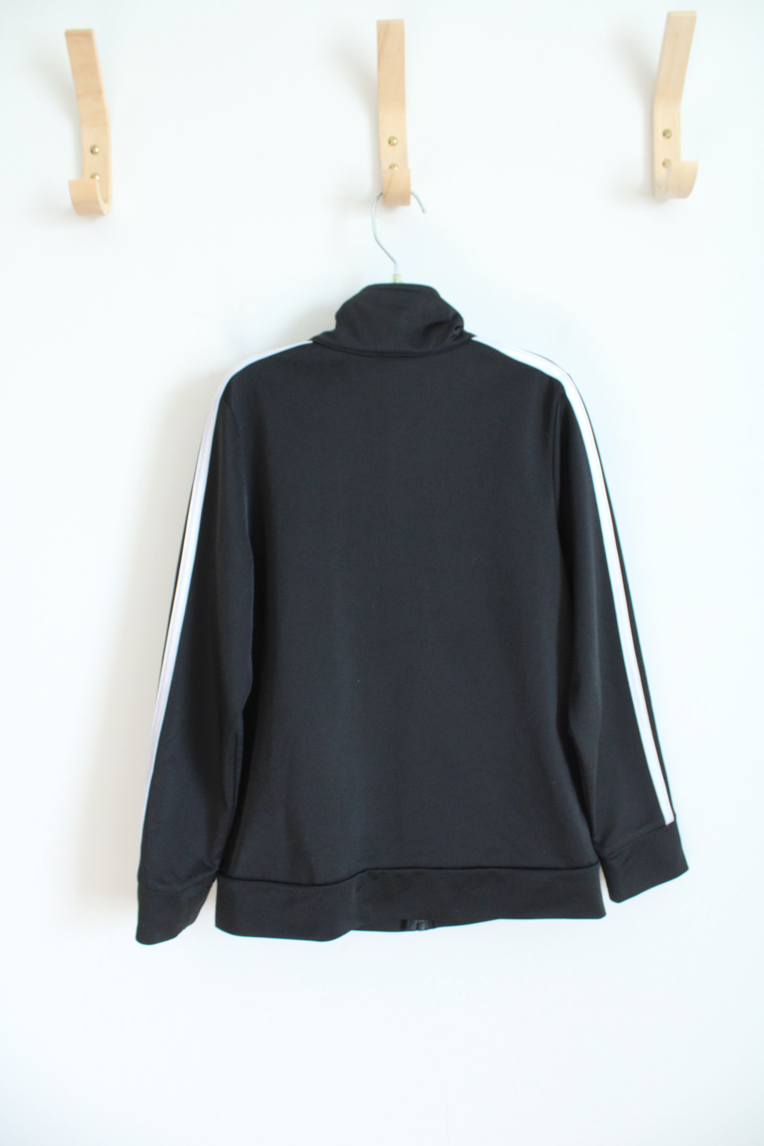 Adidas Black & White Track Jacket | Youth M (10/12)