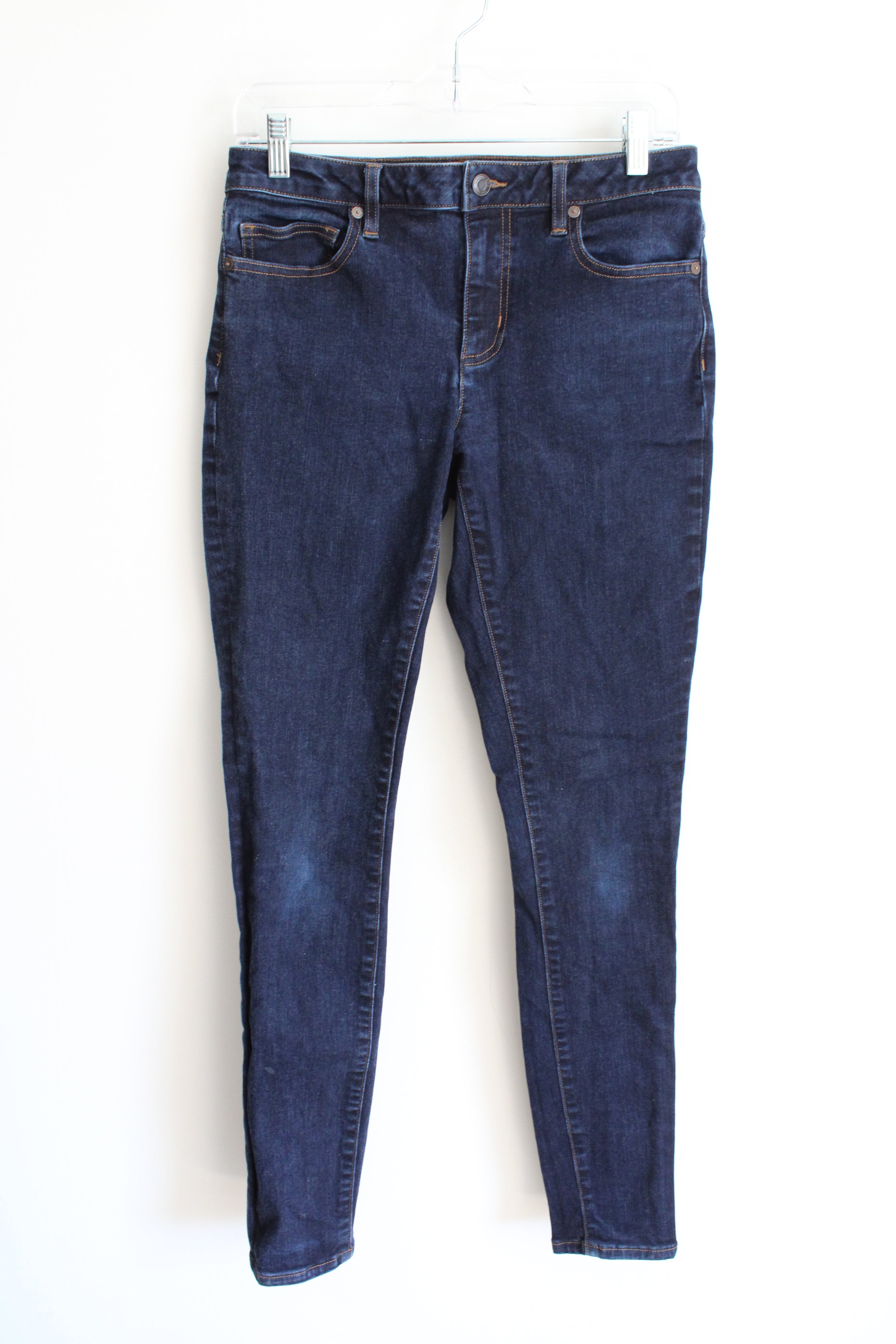 Lands' End Mid Rise Skinny Jeans | 6