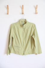 Zenergy By Chico's Lightweight Green Jacket | 1 (M)