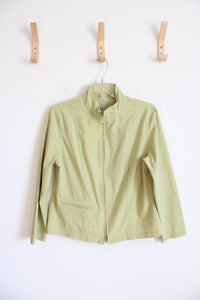 Zenergy By Chico's Lightweight Green Jacket | 1 (M)