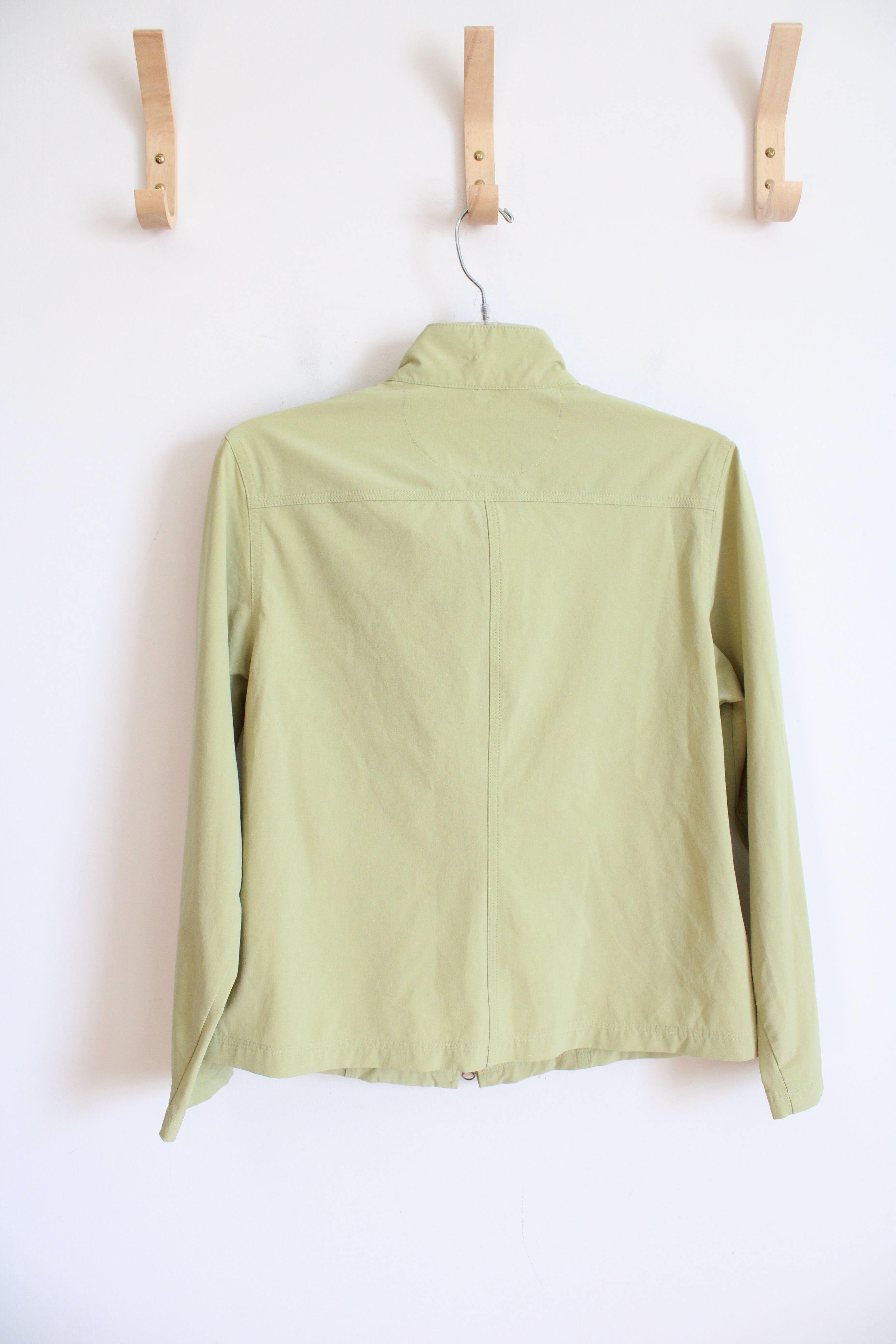 Zenergy By Chico's Lightweight Green Jacket | 1 (M)