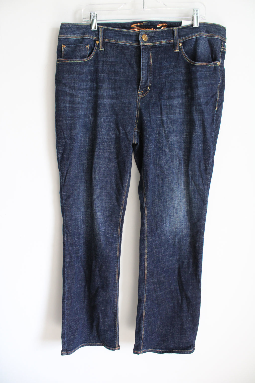 NEW Seven7 Boot Dark Wash Jeans | 18