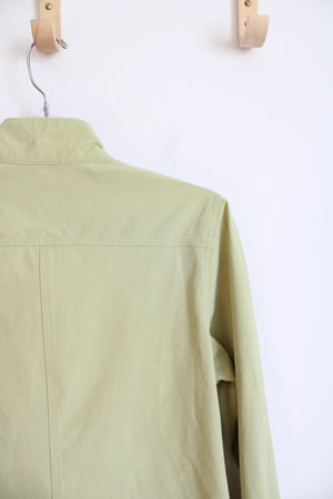 Zenergy By Chico's Lightweight Green Jacket | 1 (M)