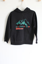 Primark Mountain Expedition Black Hoodie | 8/9