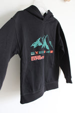 Primark Mountain Expedition Black Hoodie | 8/9