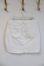 Sonoma White Denim Mini Skirt | 16