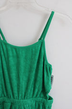 NEW Old Navy Green Terrycloth Romper | Youth XL (14/16)