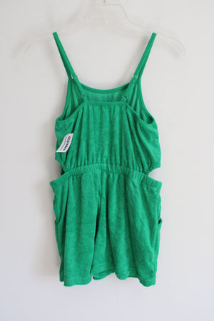 NEW Old Navy Green Terrycloth Romper | Youth XL (14/16)