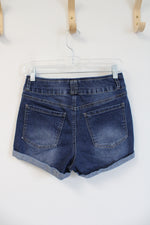 Blue Spice High Waisted Jean Shorts | 9