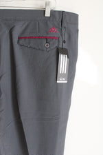 NEW Adidas Gray Chevron Lightweight Shorts | 42