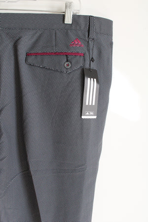 NEW Adidas Gray Chevron Lightweight Shorts | 42