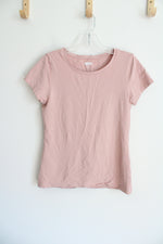 Old Navy Slim Fit Light Pink Tee | M