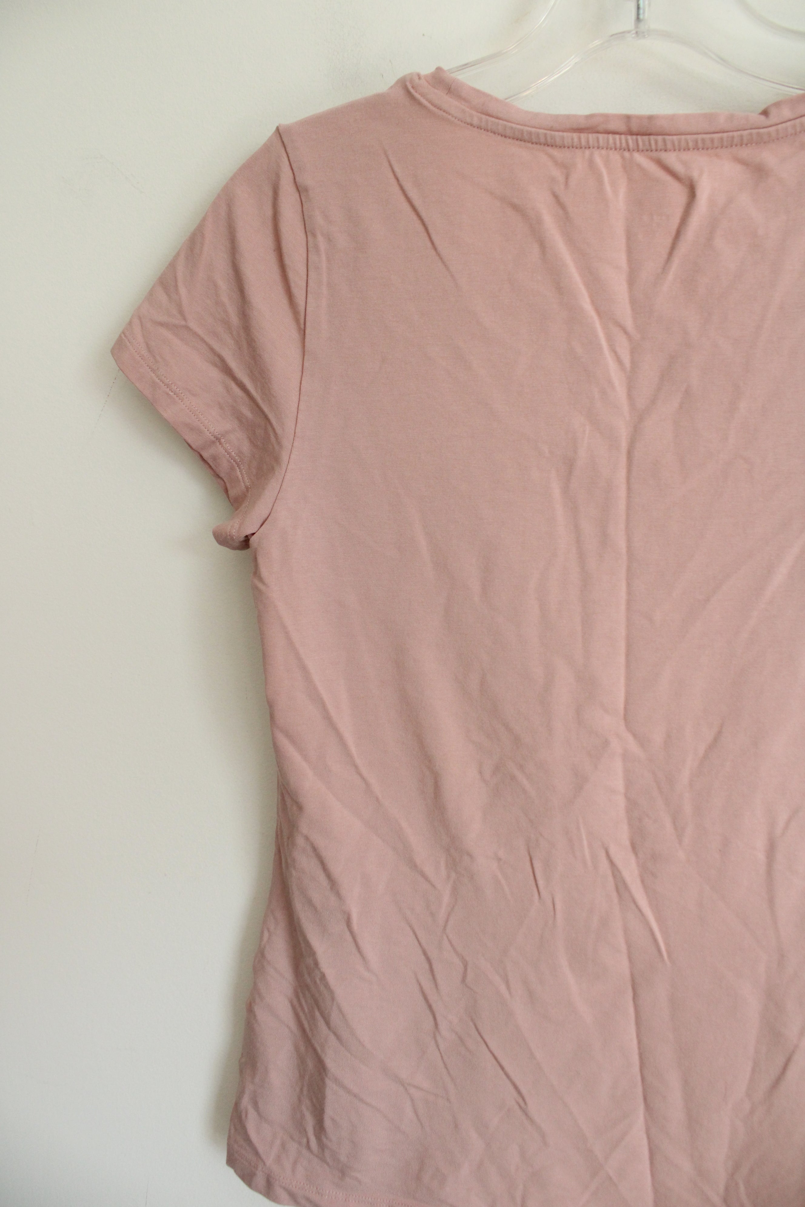 Old Navy Slim Fit Light Pink Tee | M