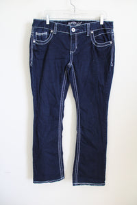 Series 81 Blue Bootcut Jeans | 14