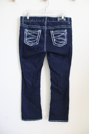 Series 81 Blue Bootcut Jeans | 14