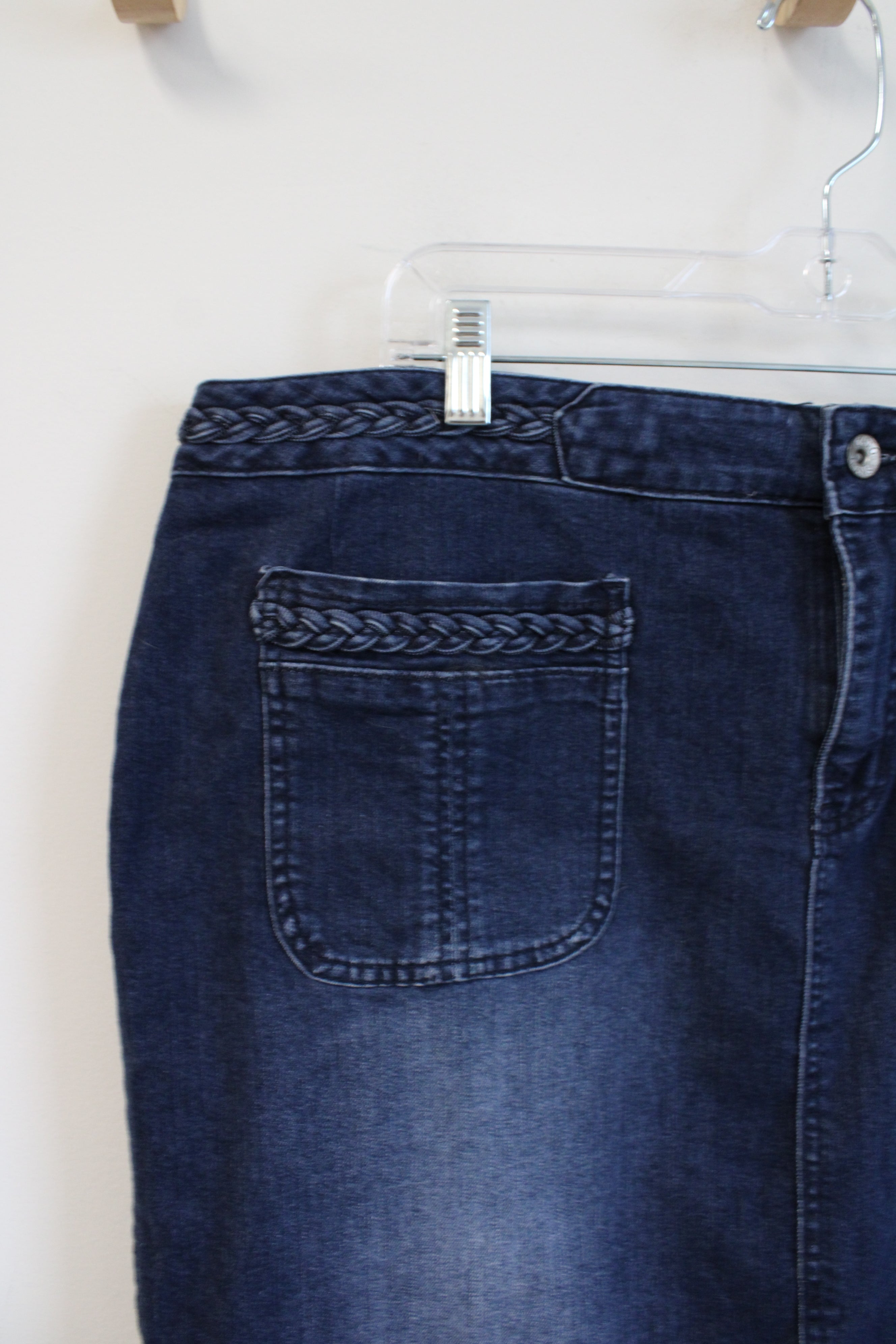 Cato Premium Dark Wash Jean Skirt | 20W