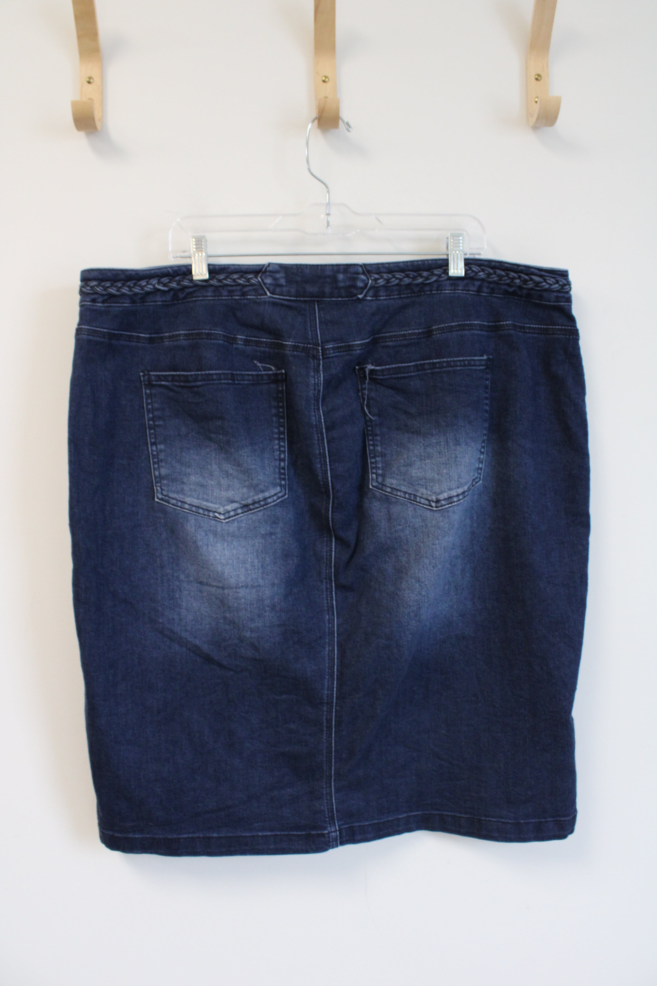 Cato Premium Dark Wash Jean Skirt | 20W