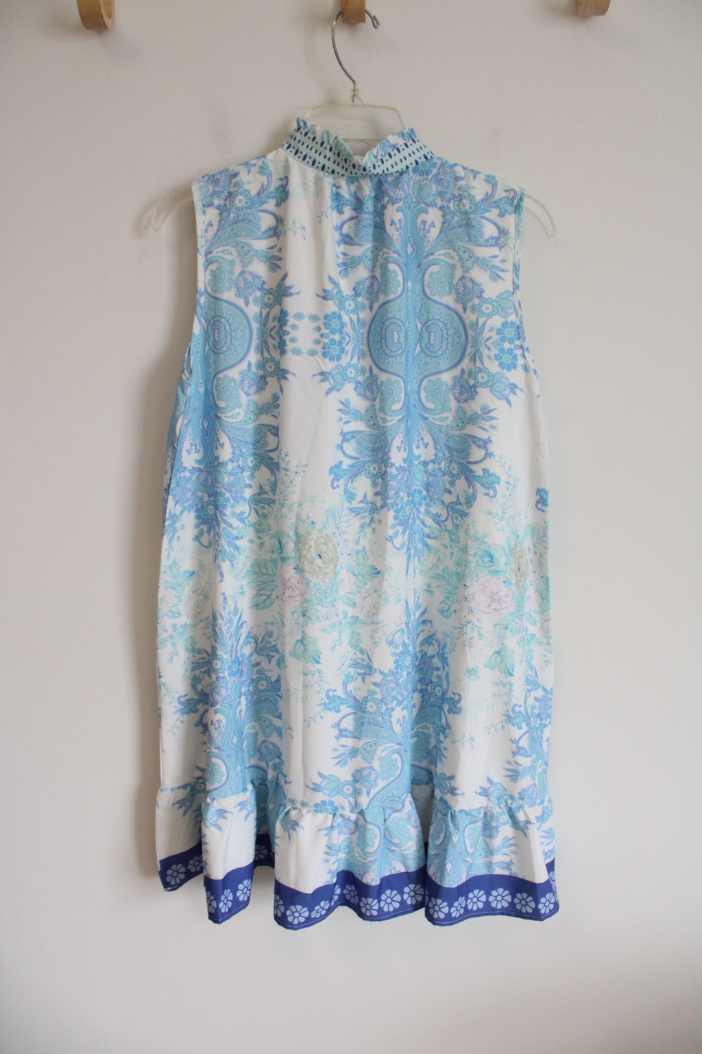 NEW Kara And Kate Blue Trapeze Dress | S