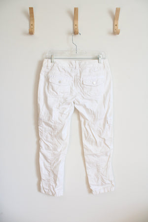 White House Black Market White Cargo Pants | 2