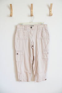 White House Black Market Tan Capri Pants | 2