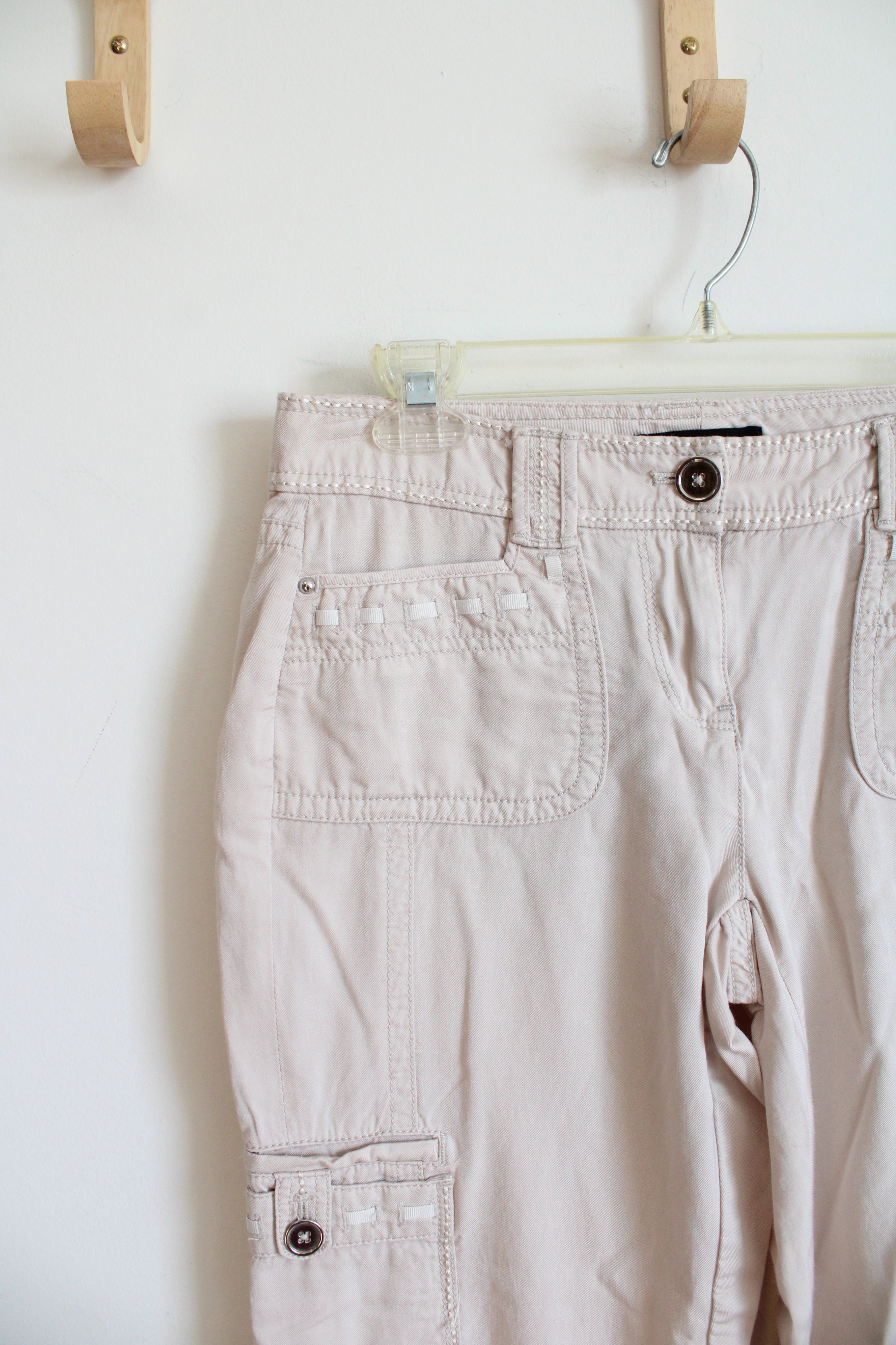 White House Black Market Tan Capri Pants | 2