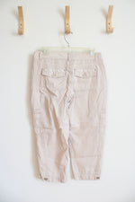 White House Black Market Tan Capri Pants | 2