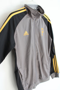 Adidas Gray & Yellow Pittsburgh Pirates Jacket | Youth M (10/12)